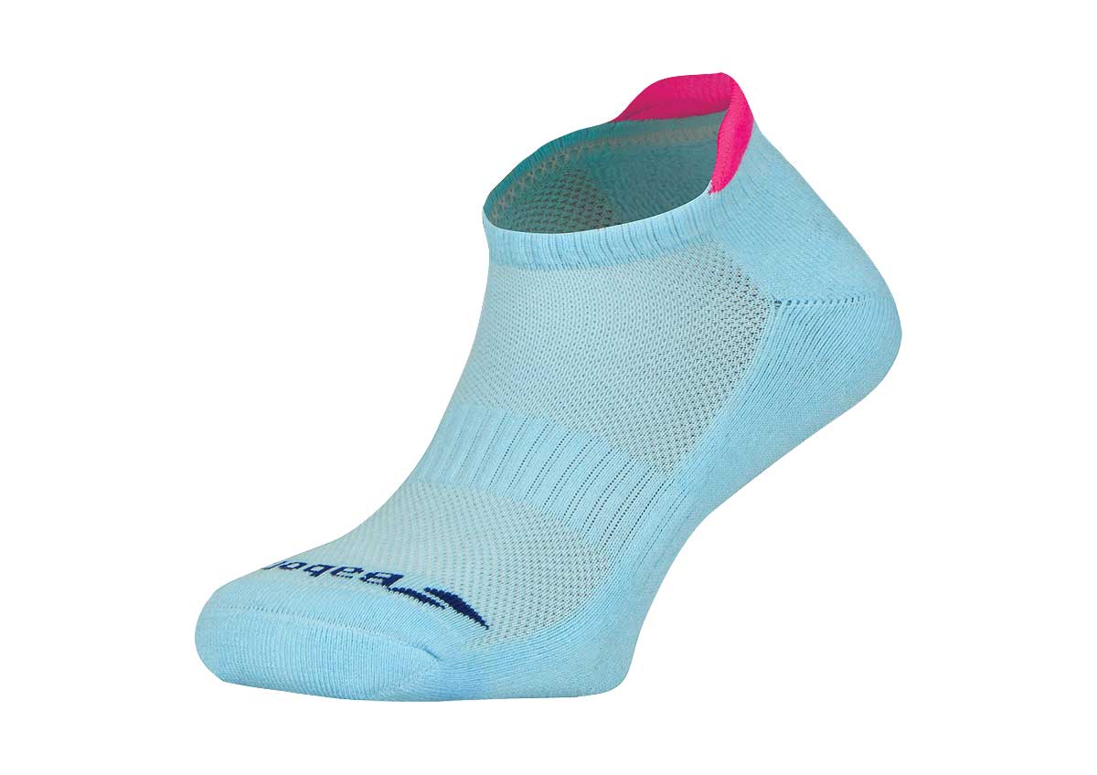 Babolat Invisible 2 Pairs Women Clear Water Fandango Pink Socks - Padel One