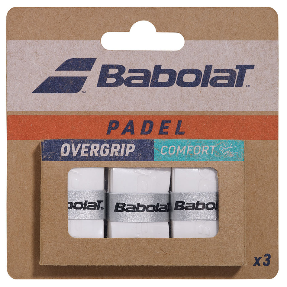 Бял грип Babolat Comfort Padel за падел ракета