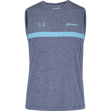Babolat Muscle Tank Juan Lebron Estate Blue Heather - Padel One