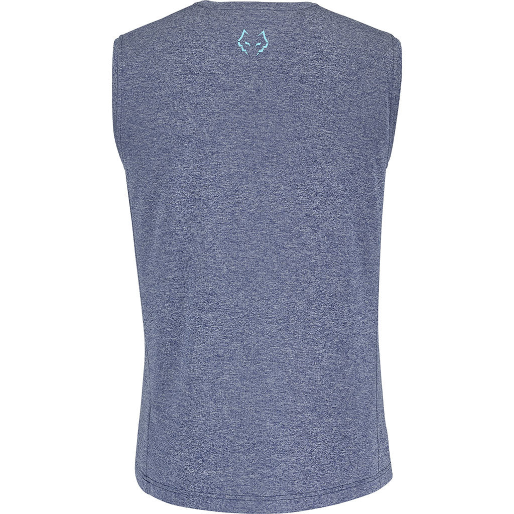Babolat Muscle Tank Juan Lebron Estate Blue Heather - Padel One