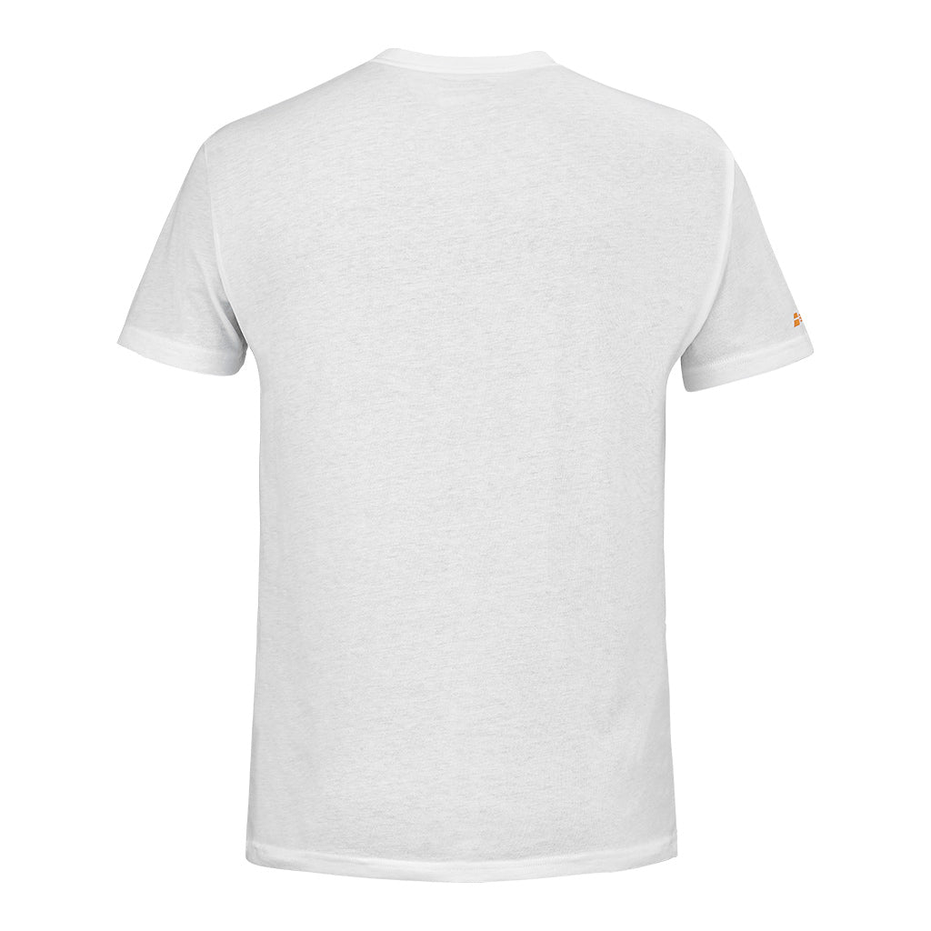 Babolat Padel Cotton Tee Men White - Padel One