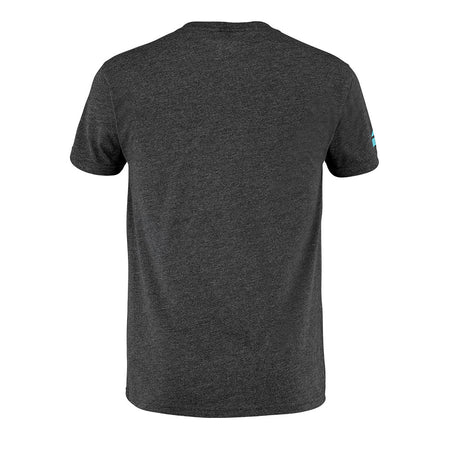 Babolat Padel Cotton Tee Men Black Heather - Padel One