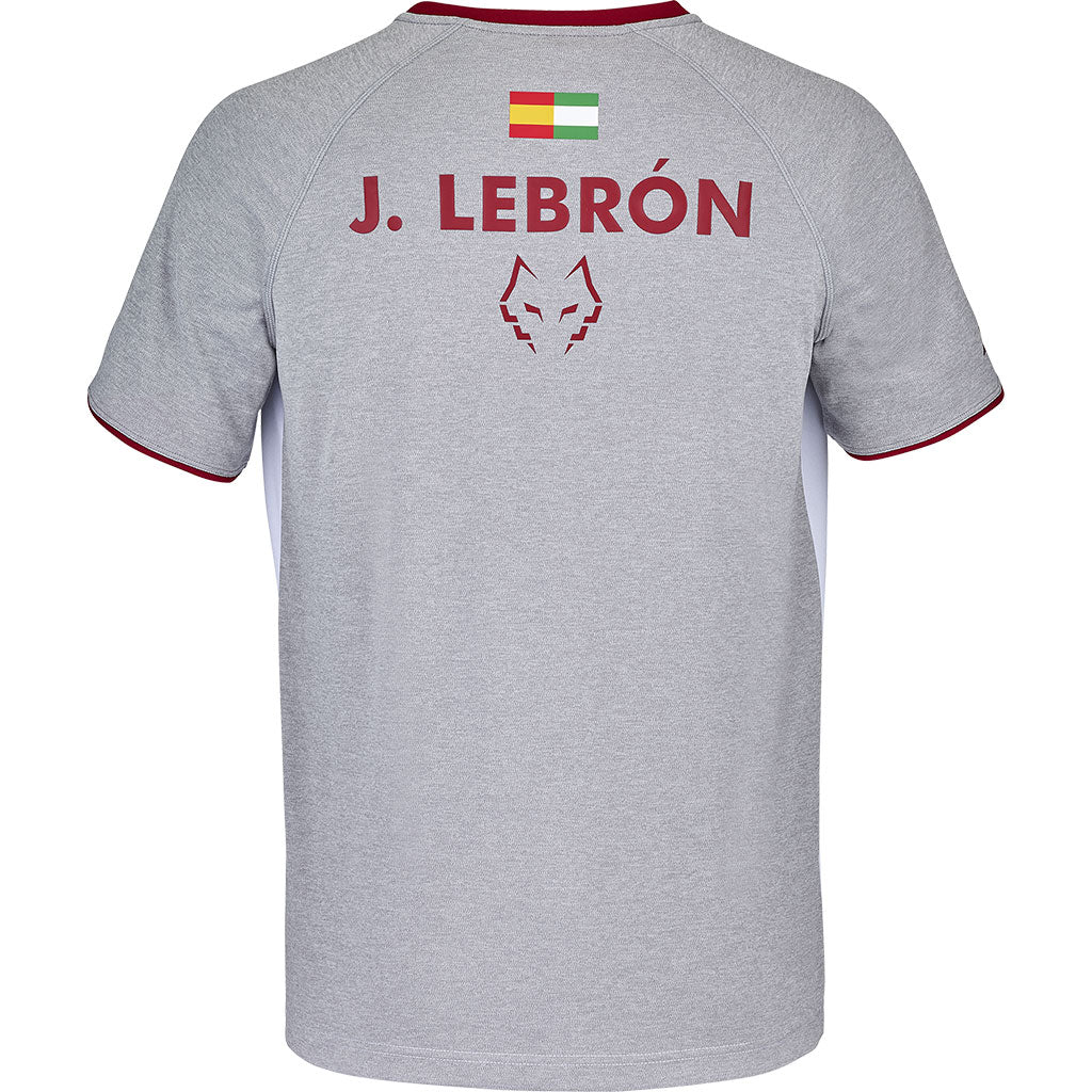 Babolat Crew Neck Tee Lebron White - Padel One