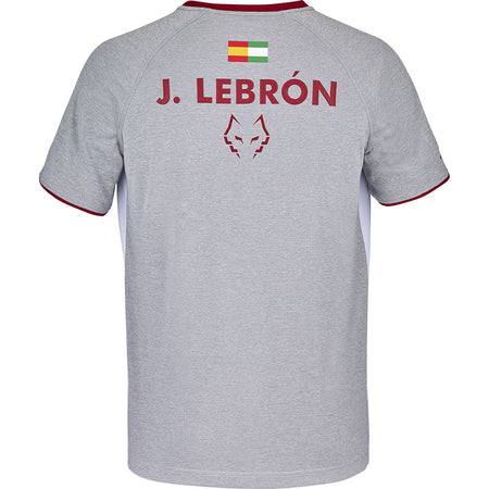 Babolat Crew Neck Tee Lebron White - Padel One