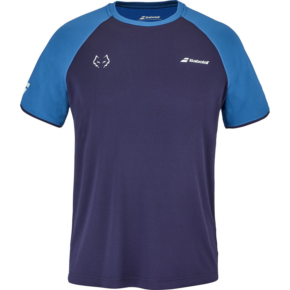 Babolat Crew Neck Tee Lebron Baritone Blue - Padel One