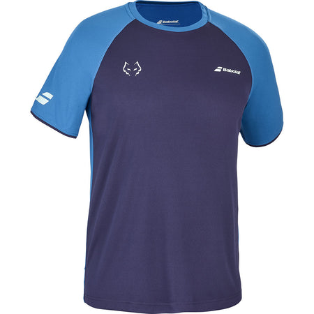 Babolat Crew Neck Tee Lebron Baritone Blue - Padel One