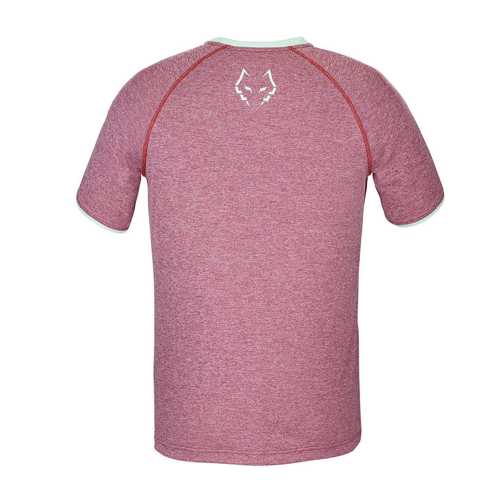 Babolat Crew Neck Tee Lebron Red Dahlia - Padel One