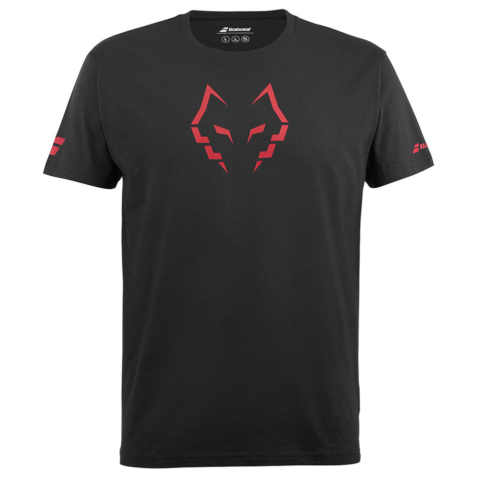 Babolat Cotton Tee Lebron Black - Padel One