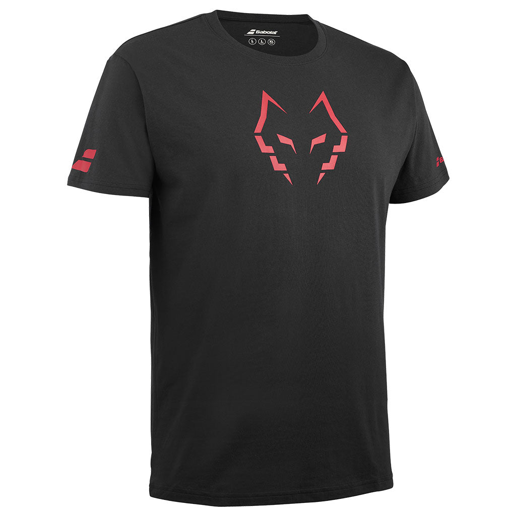 Babolat Cotton Tee Lebron Black - Padel One