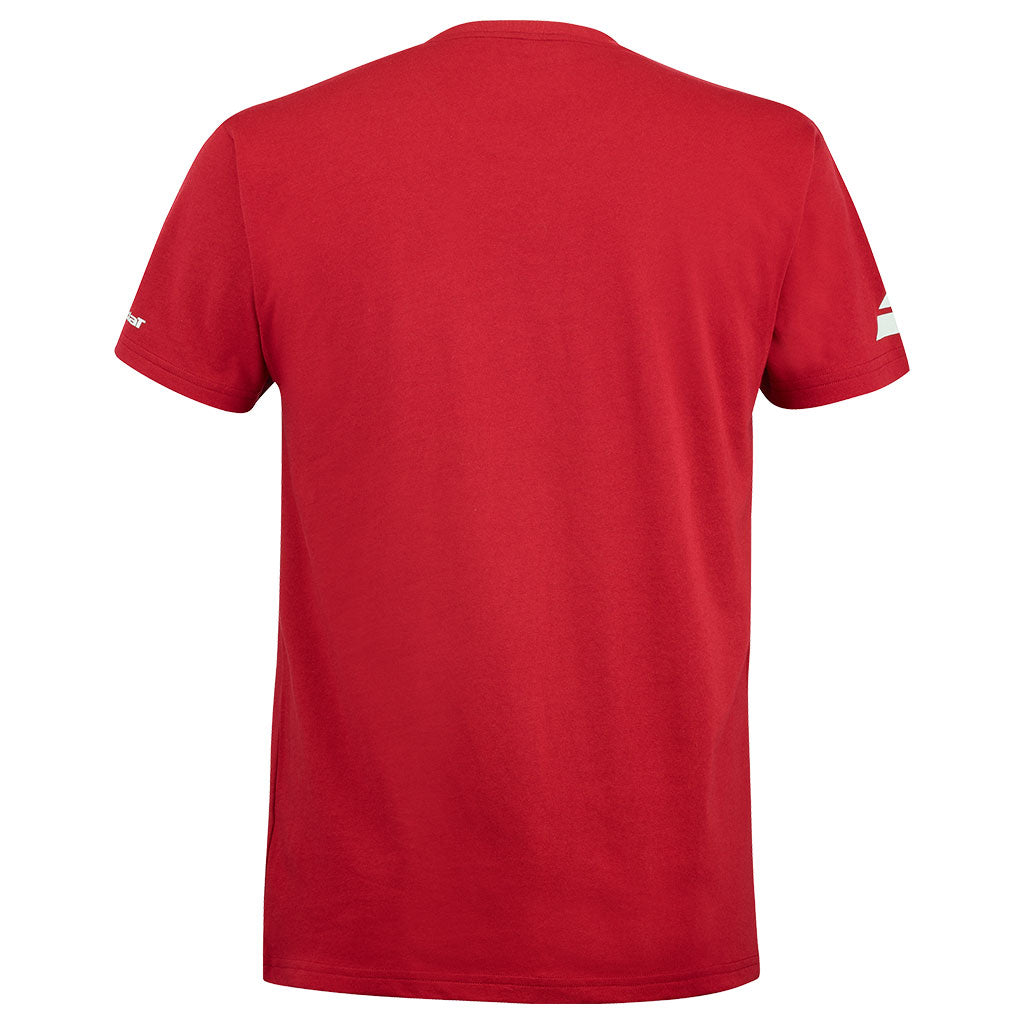 Babolat Cotton Tee Lebron Red Dahlia - Padel One
