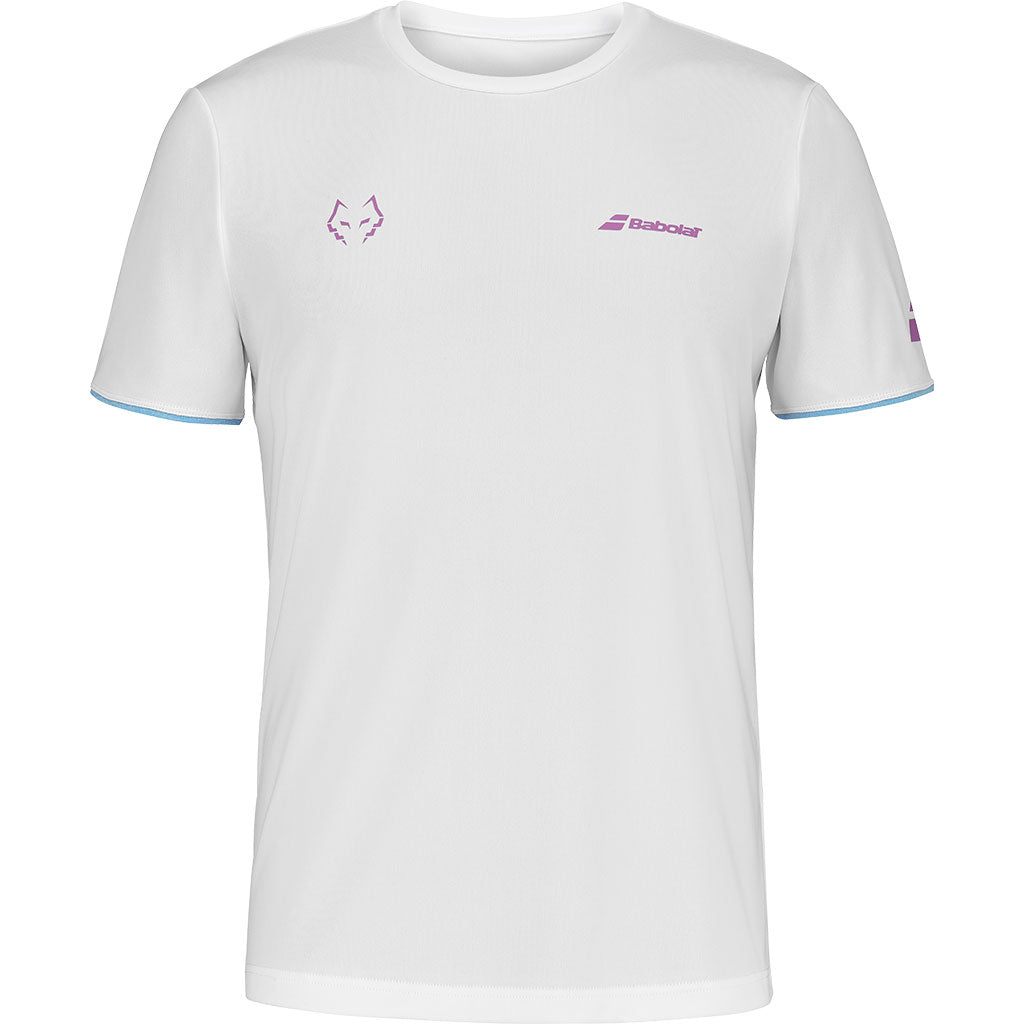 Babolat Crew Neck Tee Lebron White 2025 - Padel One