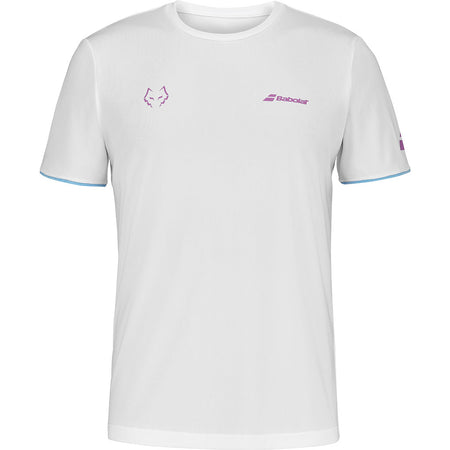 Babolat Crew Neck Tee Lebron White 2025 - Padel One