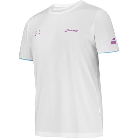 Babolat Crew Neck Tee Lebron White 2025 - Padel One