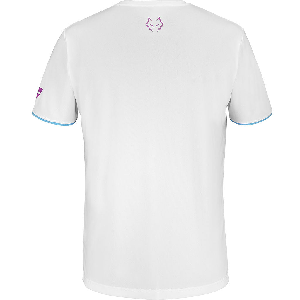 Babolat Crew Neck Tee Lebron White 2025 - Padel One