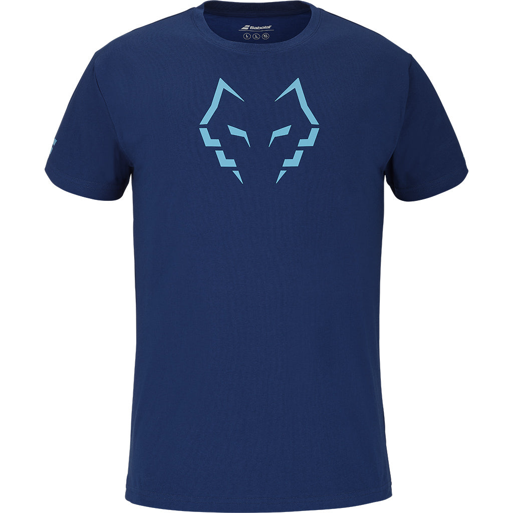 Babolat Cotton Tee Juan Lebron Estate Blue 2025 - Padel One