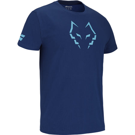 Babolat Cotton Tee Juan Lebron Estate Blue 2025 - Padel One