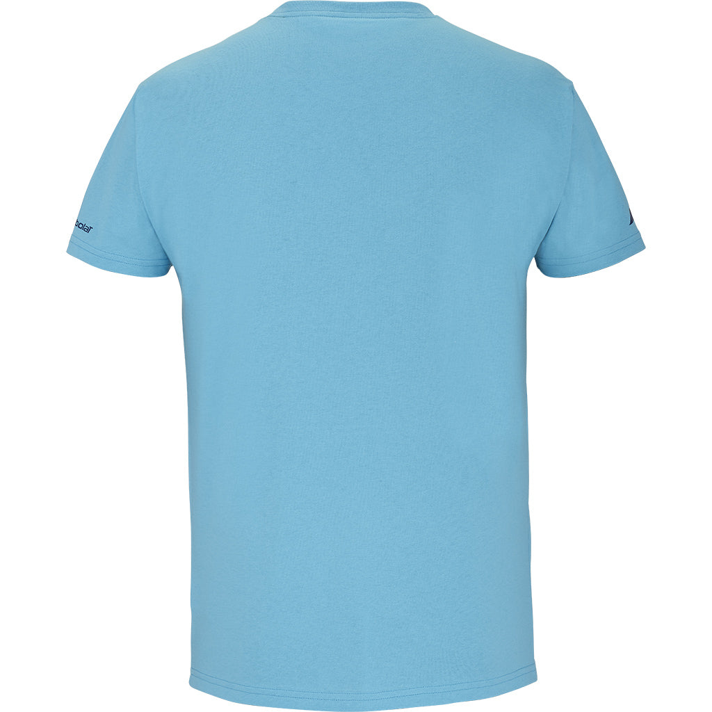 Babolat Cotton Tee Juan Lebron Cyan Blue 2025 - Padel One