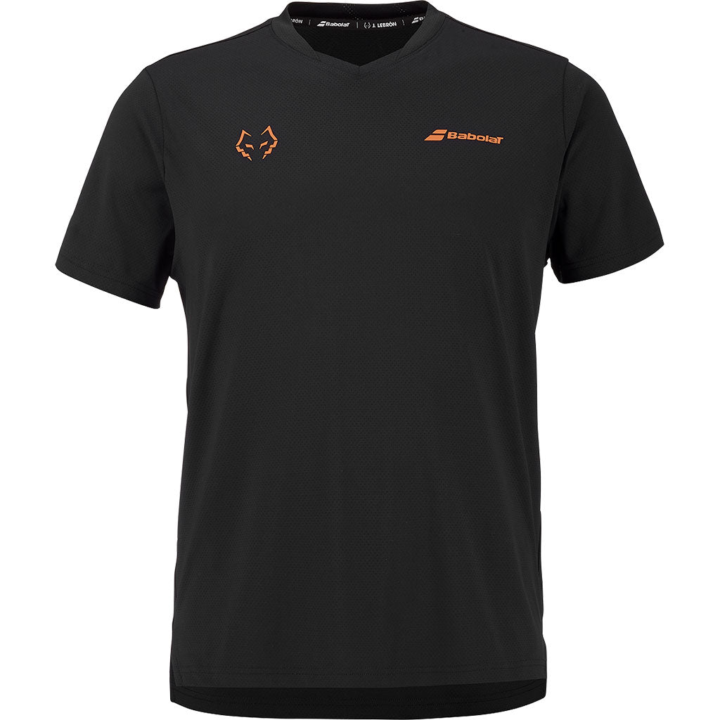 Babolat Crew Neck Tee Juan Lebron Black - Padel One