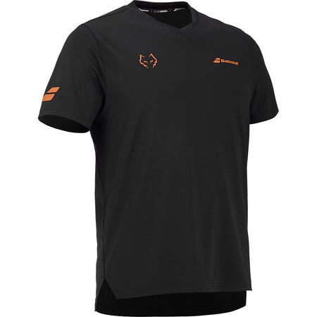 Babolat Crew Neck Tee Juan Lebron Black - Padel One