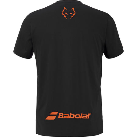 Babolat Crew Neck Tee Juan Lebron Black - Padel One