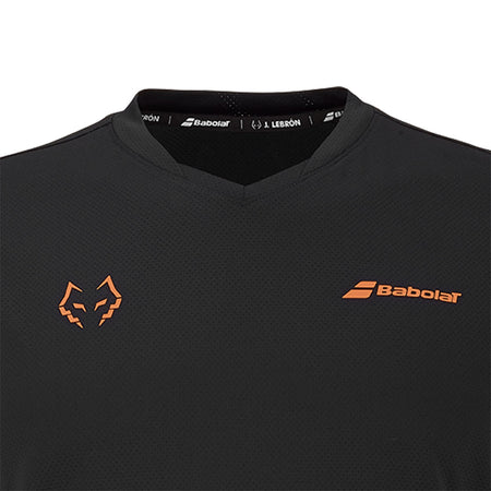 Babolat Crew Neck Tee Juan Lebron Black - Padel One