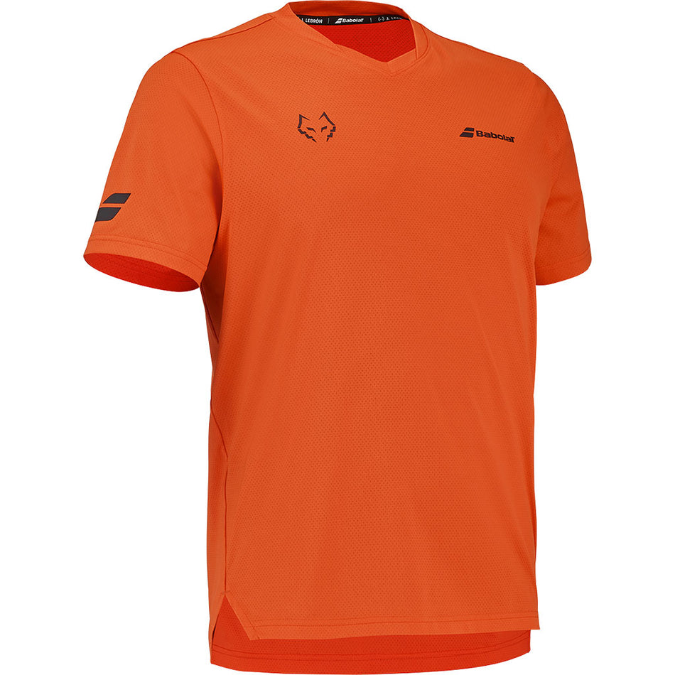 Babolat Crew Neck Lebron Red Orange – ракурс 2