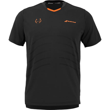 Babolat Crew Neck Tee Replica Juan Lebron Black - Padel One