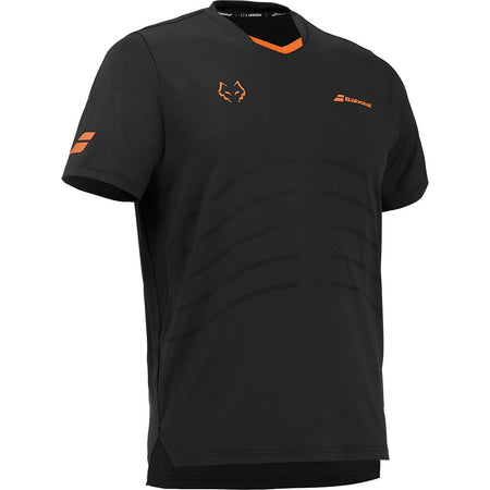Babolat Crew Neck Tee Replica Juan Lebron Black - Padel One