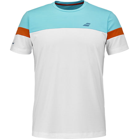 Babolat Padel Crew Neck Tee White - Padel One