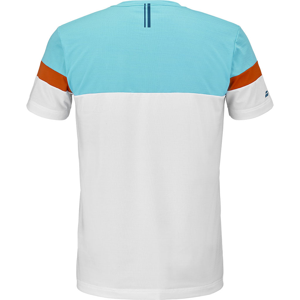 Babolat Padel Crew Neck Tee White - Padel One