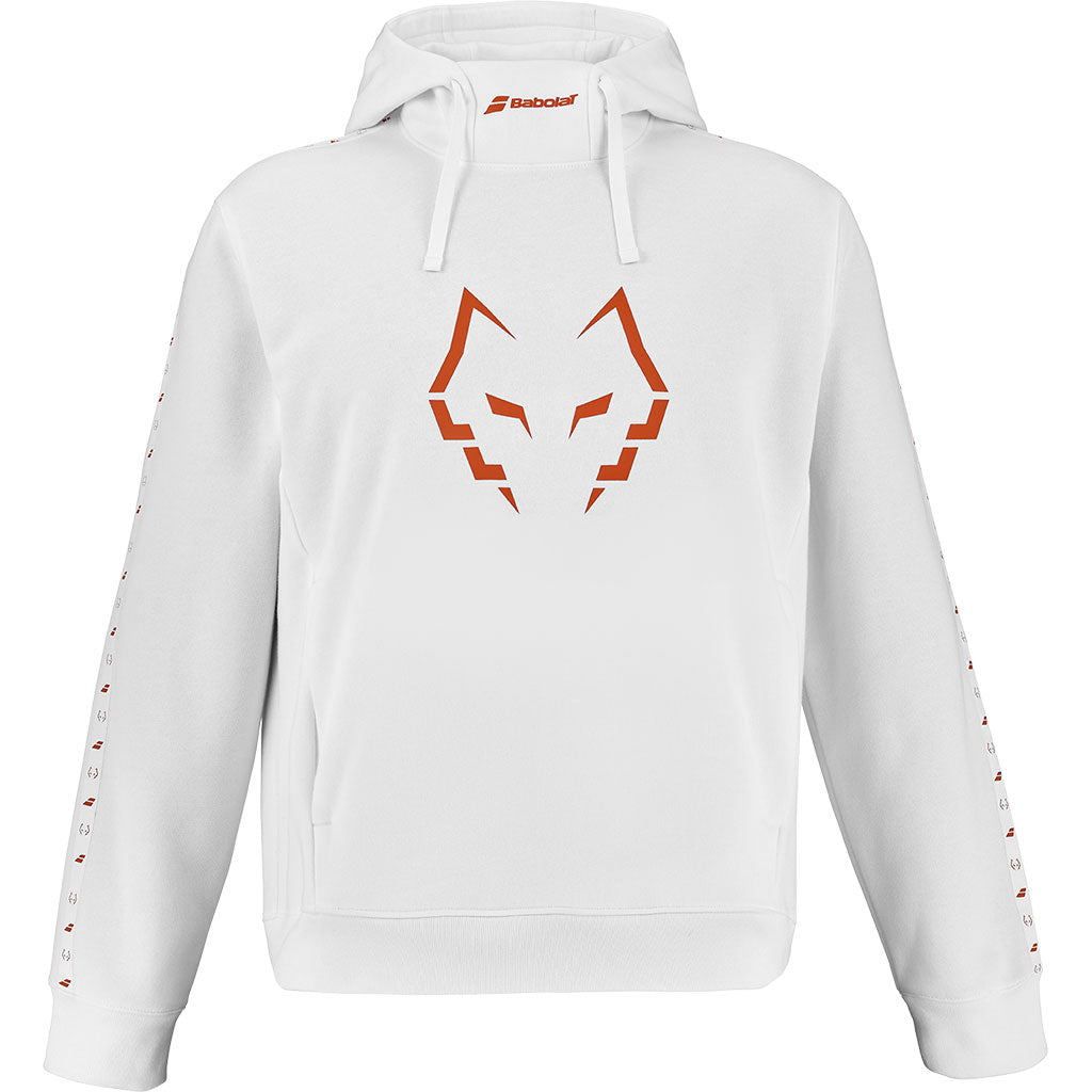 Babolat Hood Sweat Juan Lebron White - Padel One