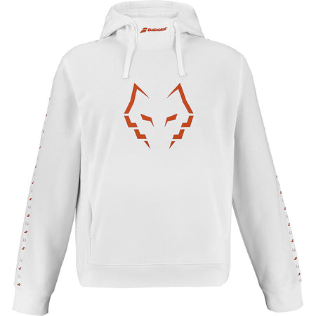 Babolat Hood Sweat Juan Lebron White - Padel One