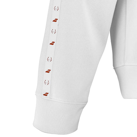 Babolat Hood Sweat Juan Lebron White - Padel One