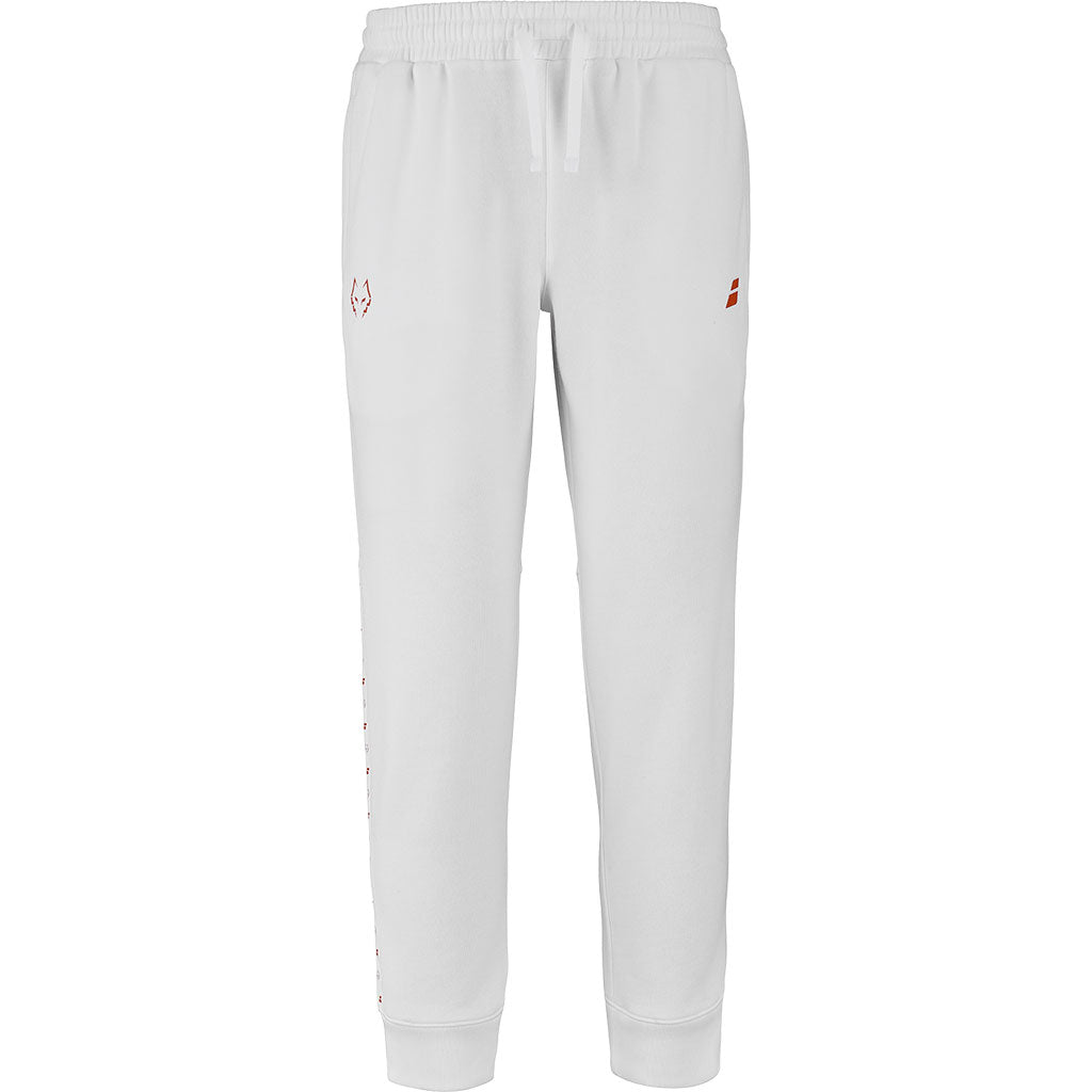 Babolat Sweat Pant Juan Lebron White - Padel One