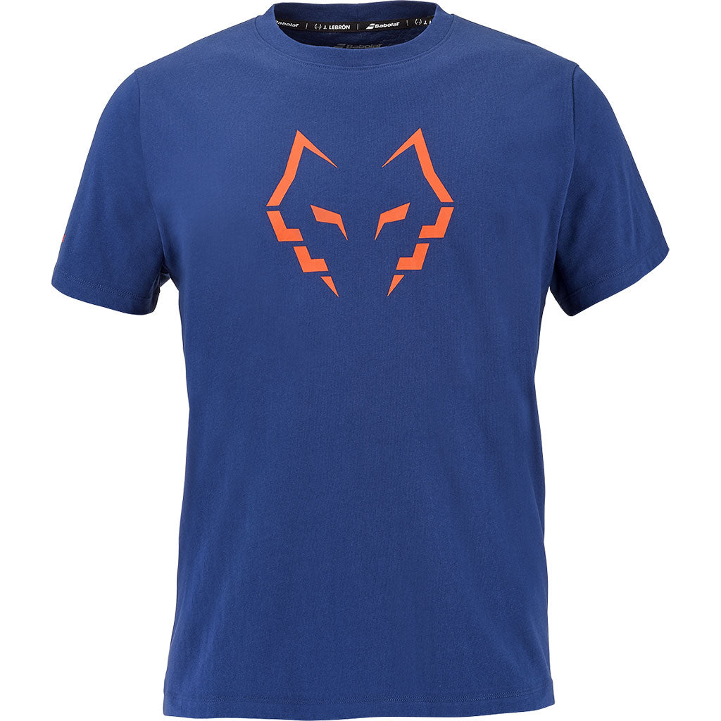 Babolat Cotton Tee Juan Lebron Blue Depths - Padel One