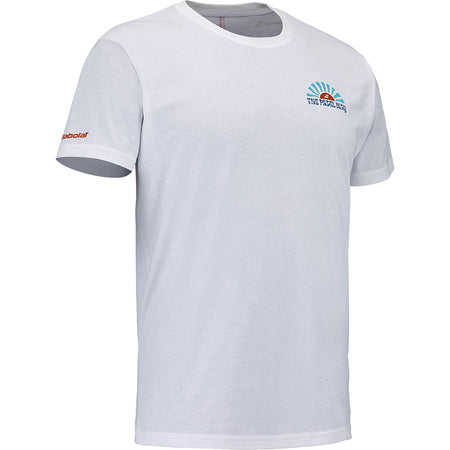 Babolat Padel Perf Cotton Tee White - Padel One