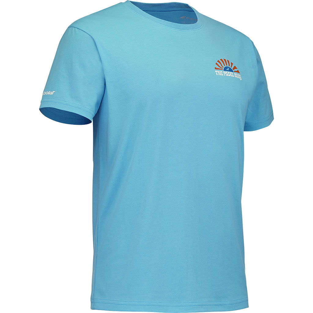 Babolat Padel Perf Cotton Tee Scuba Blue - Padel One