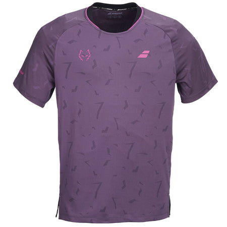 Мъжка падел тениска Babolat Replica Juan Lebron в цвят Black / Plum