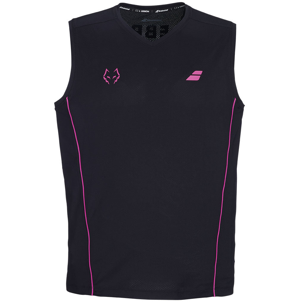 Мъжки падел потник Babolat Muscle Tank Juan Lebron в цвят Black