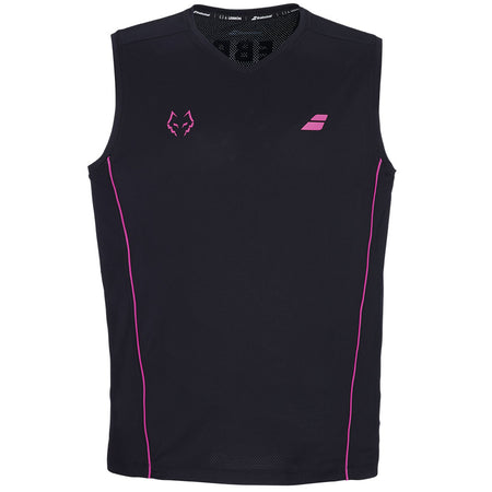 Мъжки падел потник Babolat Muscle Tank Juan Lebron в цвят Black