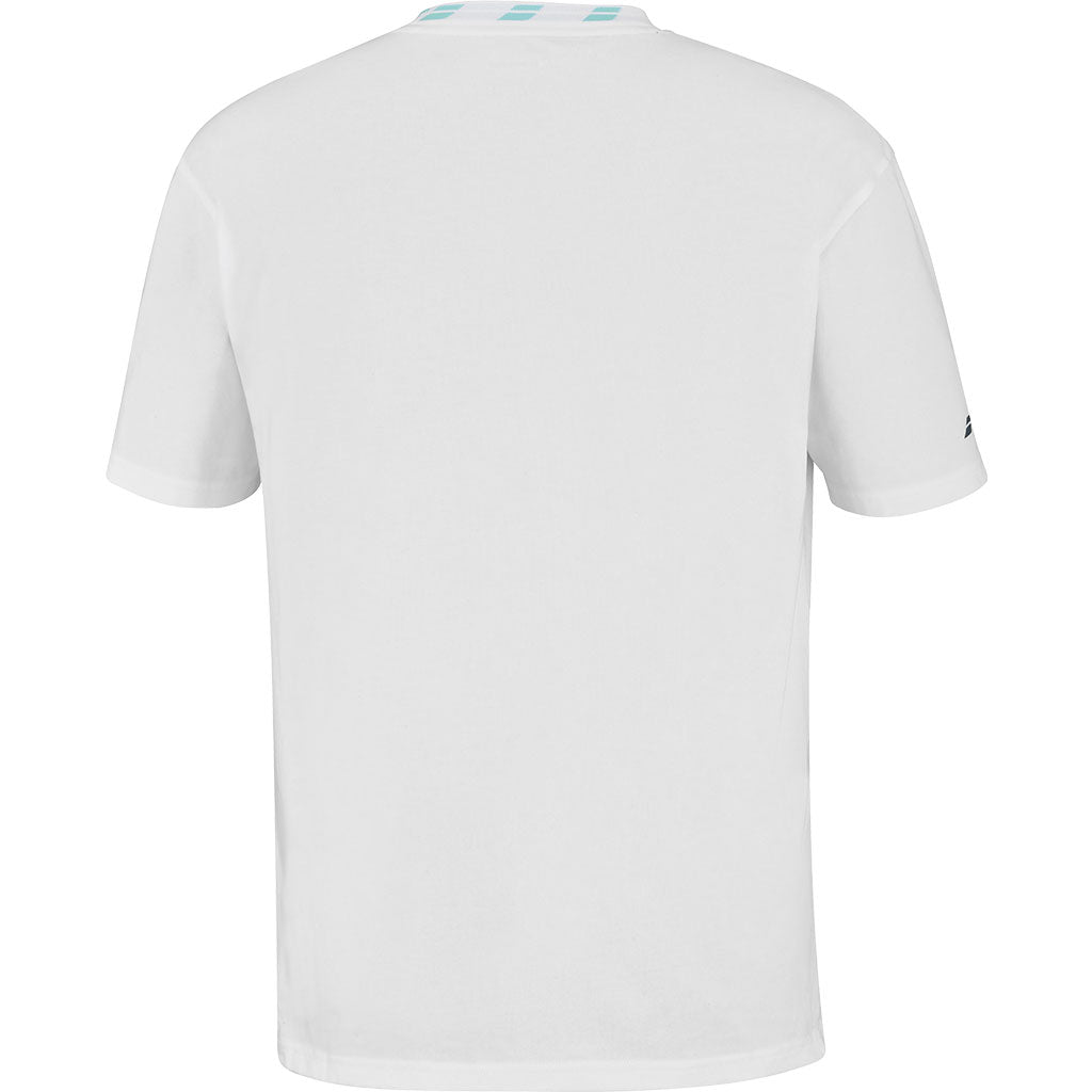 Babolat Cotton Tee Wide Lebron бяла – ракурс 3