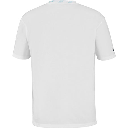 Babolat Cotton Tee Wide Lebron бяла – ракурс 3