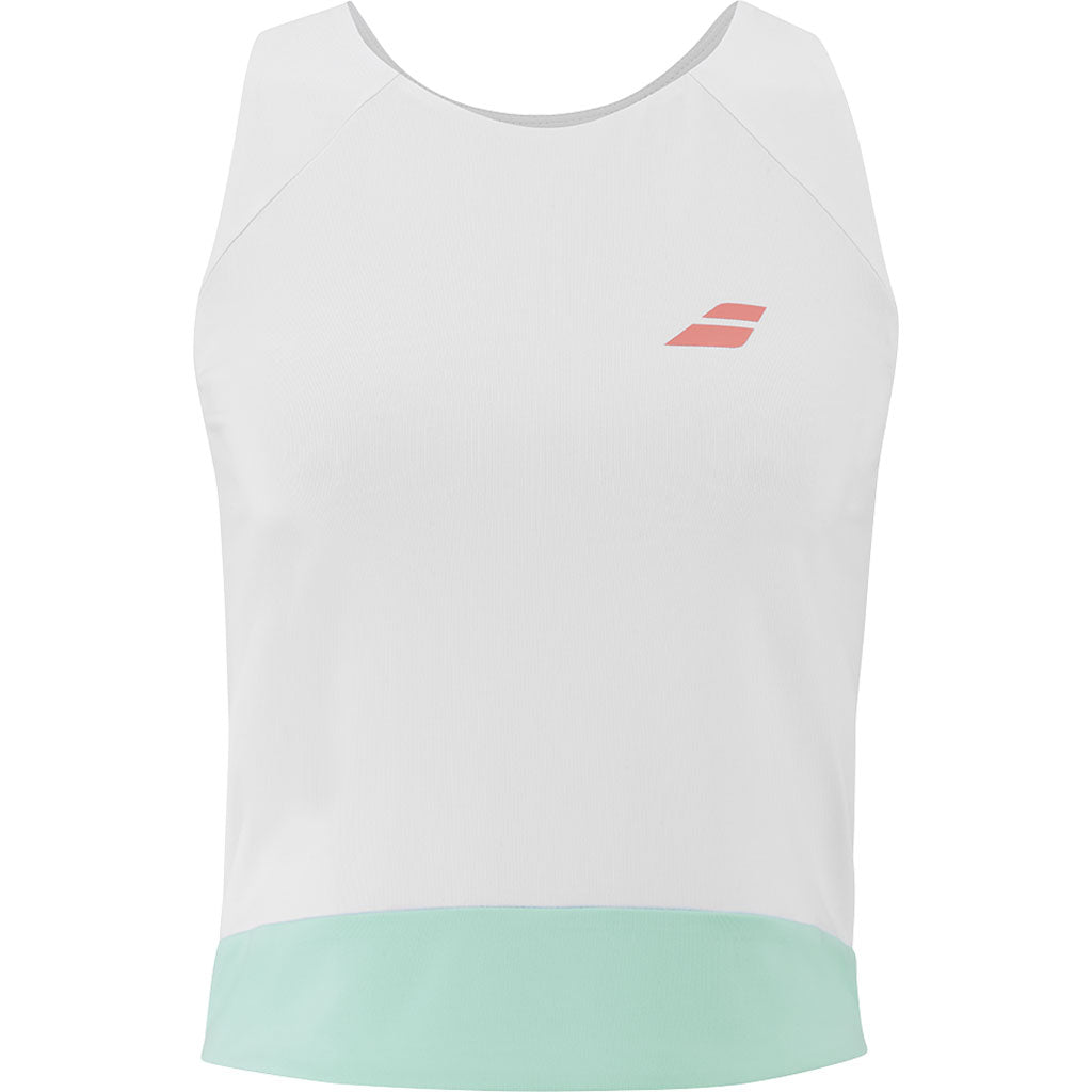Babolat Perf Tank Women White - Padel One