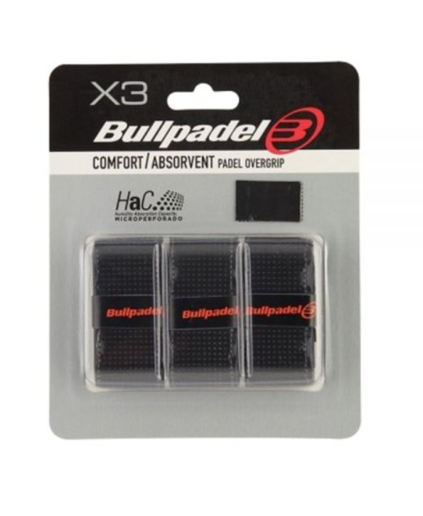 Bullpadel Negro overgrip