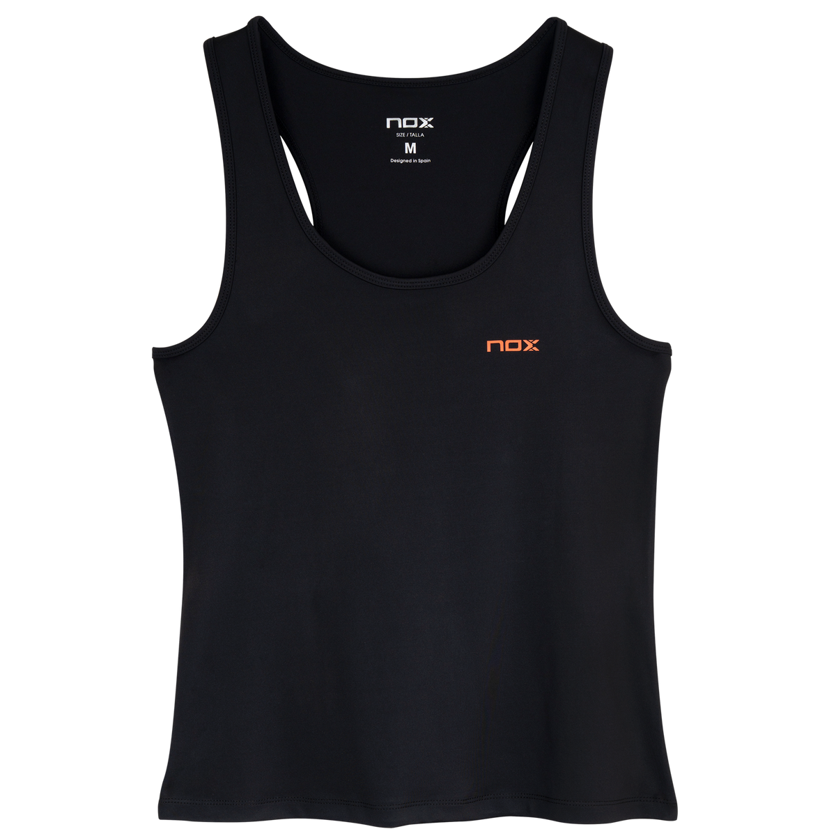 NOX Team Black – Women’s Padel Tank Top - Padel One