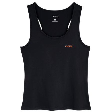NOX Team Black – Women’s Padel Tank Top - Padel One