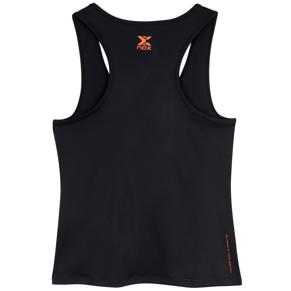 NOX Team Black – Women’s Padel Tank Top - Padel One