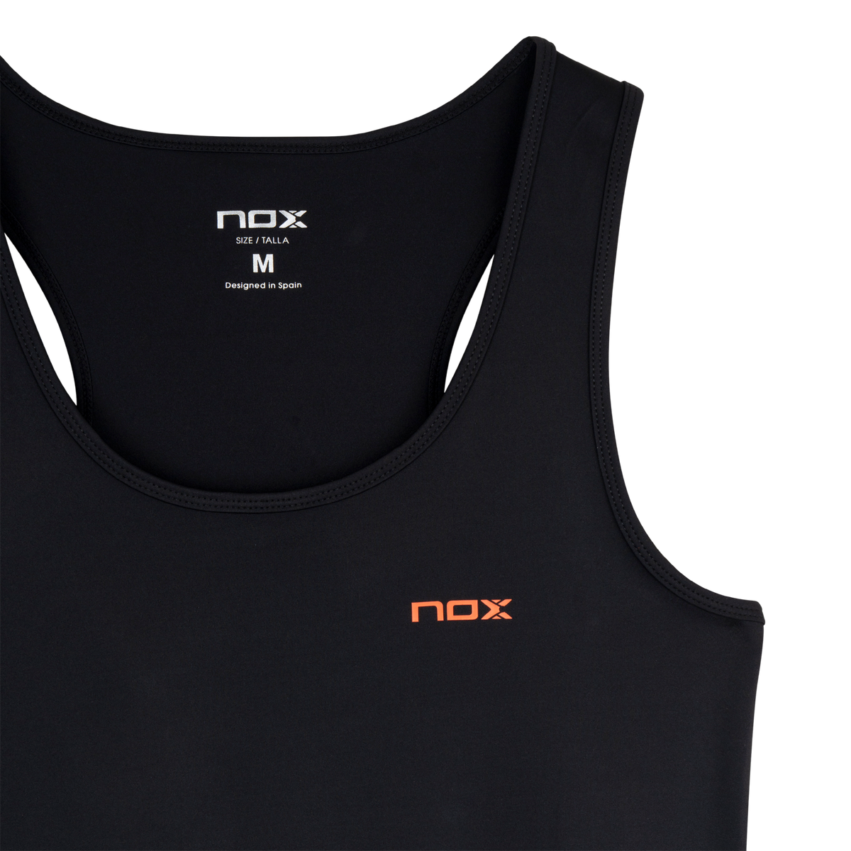 NOX Team Black – Women’s Padel Tank Top - Padel One