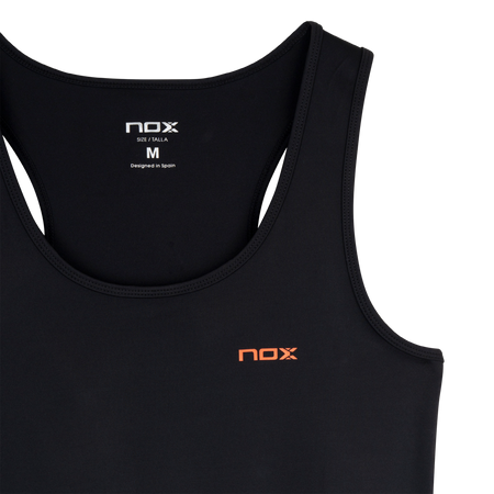NOX Team Black – Women’s Padel Tank Top - Padel One