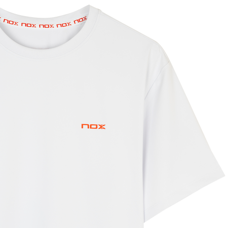 NOX Team White – Men’s Padel T-Shirt - Padel One